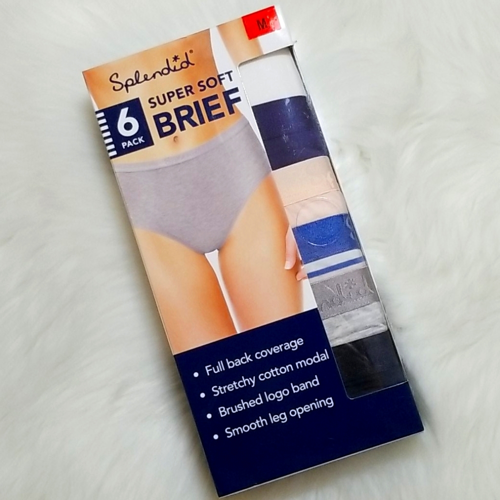 Splendid 6 pack Super Soft Brief